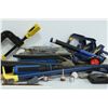 Image 1 : LARGE FLAT FULL OF TOOLS, CLAMPS,