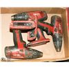 Image 1 : BOX OF HILTI DRILLS NO BATTERIES OR CHARGER AS IS