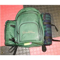BACKPACK PICNIC BASKET