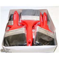 BOX OF 12 NEW 4 INCH PAINT BRUSHES