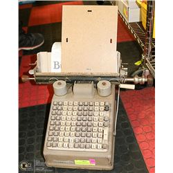 1950'S BURROUGH'S ADDING MACHINE COMES WITH