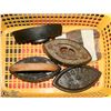 Image 1 : LOT OF CAST IRON HEAVY SAD IRONS