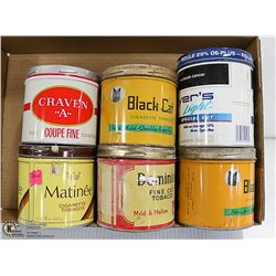 VINTAGE TOBACCO TINS