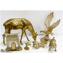 SOLID BRASS VINTAGE COLLECTIBLES
