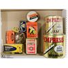 Image 1 : VINTAGE COLLECTOR TINS AND BOX