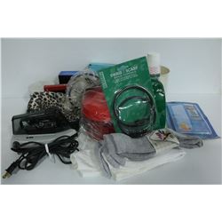 FLAT WITH NEW ITEMS INCL. TUPPERWARE,