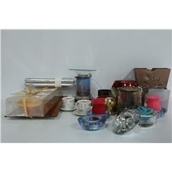 LARGE LOT OF VOTIVES, ELECTRIC WAX/OIL