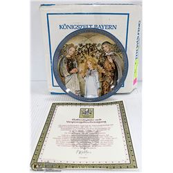 BRADFORD EXHCANGE COLLECTOR PLATE DER MITTELPUNKT