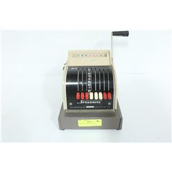 VINTAGE ADDING MACHINE