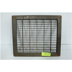 2 ANTIQUE METAL DUCT COVERS