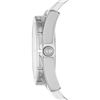 Image 3 : NEW DIESEL WHITE DIAL LEATHER BAND MSRP $299 44MM