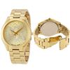 Image 3 : NEW MICHAEL KORS GOLD TONE WATCH MK LOGO MSRP $319