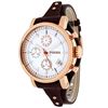 Image 1 : NEW FOSSIL TRIPLE CHRONO 38MM WHITE DIAL MSRP $245
