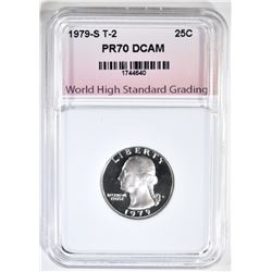 1979-S T-2 WASH. QUARTER WHGS PERFECT PR CCAM