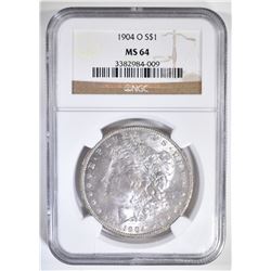 1904-O MORGAN DOLLAR NGC MS-64