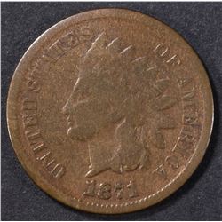 1871 INDIAN HEAD CENT  VG