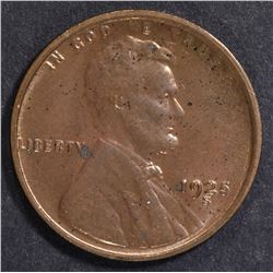 1925-S LINCOLN CENT  V CH BU