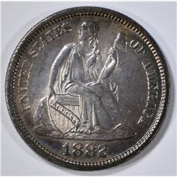 1882 SEATED LIBERTY DIME  GEM ORIG UNC