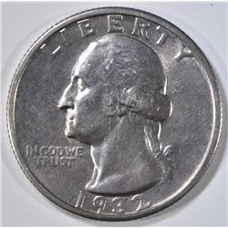 1932-S WASHINGTON QUARTER  BU  OLD CLEANING