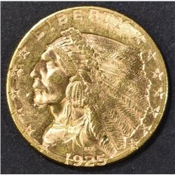 1925-D $2.5 GOLD INDIAN  CH BU