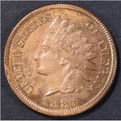 1887 INDIAN CENT  GEM PROOF