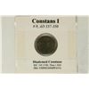 Image 2 : 337-350 A.D. CONSTANS 1 ANCIENT COIN WITH INFO