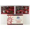 Image 1 : 2002 US SILVER PROOF SET (WITH BOX)