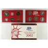 Image 2 : 2002 US SILVER PROOF SET (WITH BOX)