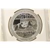 Image 1 : 2014 CHINA 1 OZ. SILVER PANDA OFFICIAL MINT MEDAL