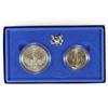 Image 2 : 1986 US MINT LIBERTY 2 COIN UNC SET