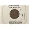 Image 3 : 337-361 A.D. CONSTANTIUS II ANCIENT COIN (FINE)