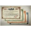 Image 3 : 4 ASSORTED VINTAGE STOCK CERTIFICATES THE