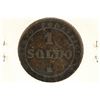 Image 2 : 1867 1 SOLDO ITALY PAPAL STATES