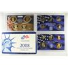 Image 1 : 2008 US PROOF SET (WITH BOX) 14 PIECES