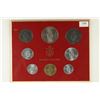 Image 1 : 1970 VATICAN 8 COIN UNC SET, ORIGINAL MINT PACKAGE