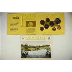 1988 AUSTRALIAN MINT SET 8 COINS