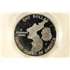 Image 2 : 1991-P KOREAN WAR PROOF SILVER DOLLAR