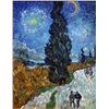 Image 1 : Van Gogh - Country Road In Provence By Night