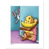 Image 1 : "Tom and Jerry, Hidin the Cheese" Numbered Limited Edition Giclee with Certifica