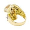 Image 3 : 7.51 ctw Diamond Ring - 18KT Yellow Gold