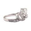 Image 2 : 1.00 ctw Diamond Ring - Platinum