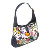 Image 4 : Gucci Blue Flora Print Jackie Medium Hobo Bag