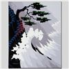 Image 1 : "Tsunami" Limited Edition Giclee on Canvas by Larissa Holt, Numbered and Signed.