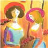 Image 2 : Moshe Leider, Original Watercolor Painting, Hand Signed with Certificate of Auth