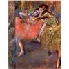 Image 1 : Edgar Degas - Two Dancers Behind The Scenes