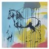 Image 1 : Gail Rodgers, "Leonardo's Horse" Hand Signed Original Hand Pulled Silkscreen Mix