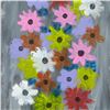 Image 2 : George Marlowe, "Bouquet" Original Acrylic Painting on Canvas, Hand Signed with