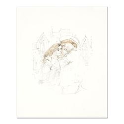 Edna Hibel (1917-2014), "Roberta and Roberto" Limited Edition Lithograph with Re