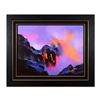Image 1 : Thomas Leung, "Molten Rock" Framed Hand Embellished Limited Edition on Canvas, N