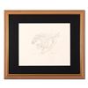 Image 1 : Guillaume Azoulay, "AU Sketch" Framed Original Drawing, Hand Signed with Certifi